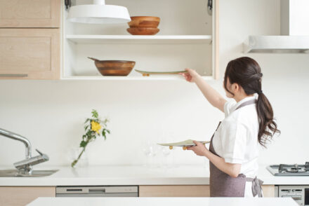 キッチンの背面収納を後付けリフォーム
